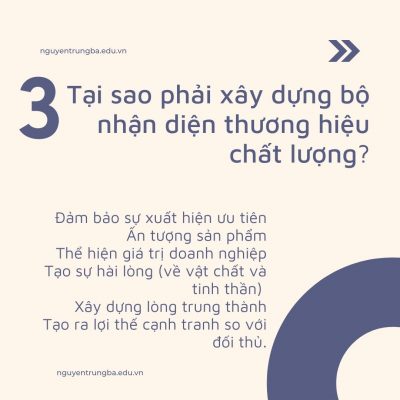 tai sao phai xay dung bo nhan dien thuong hieu chat luong