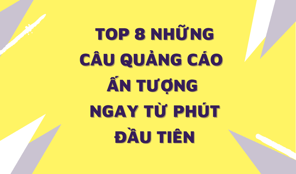 câu quảng cáo sản phẩm hay