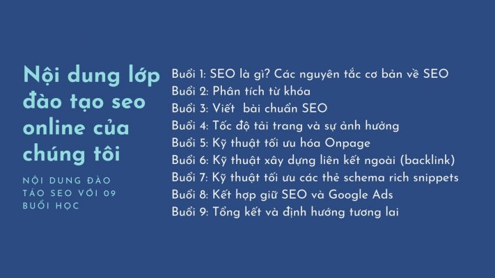 dao tao seo
