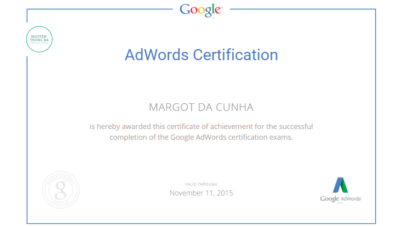 khóa học digital marketing của Google