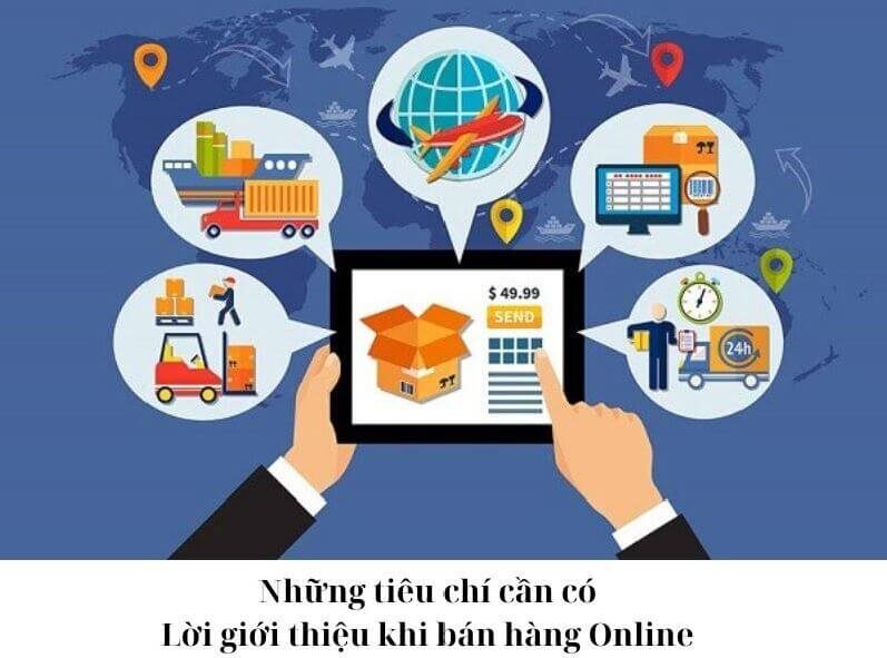 Lời giới thiệu khi bắt đầu bán hàng online - Những tiêu chí cần có