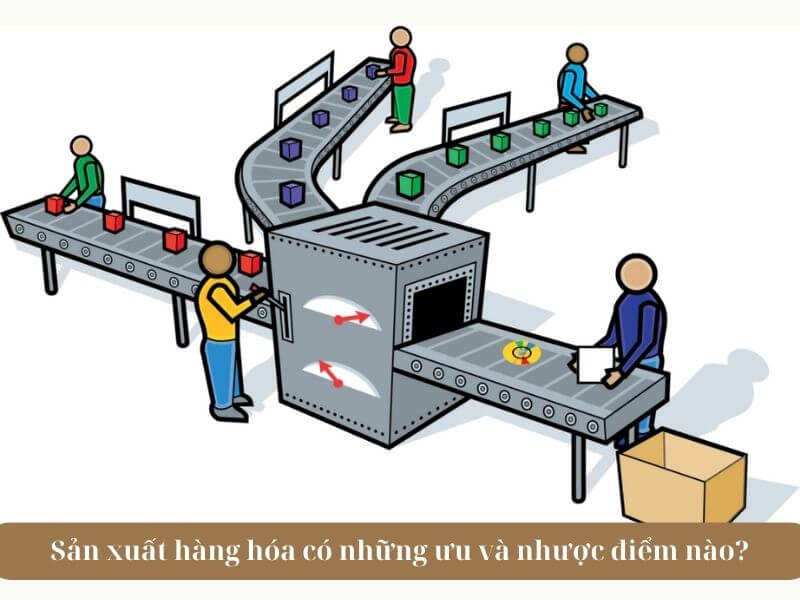 Ví dụ về sản xuất hàng hóa - Sản xuất hàng hóa có những ưu và nhược điểm gì?