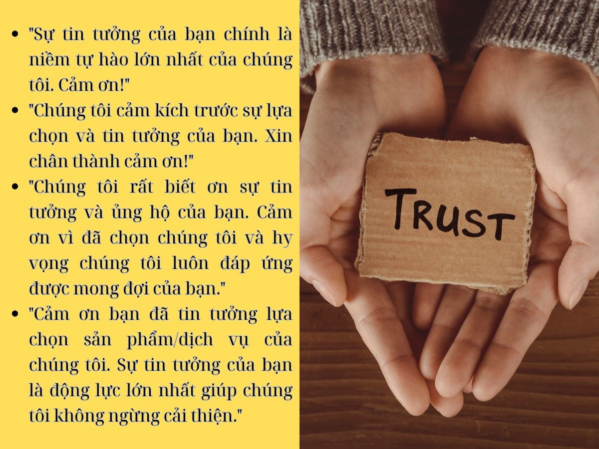những lời cảm on ý nghĩa nhất